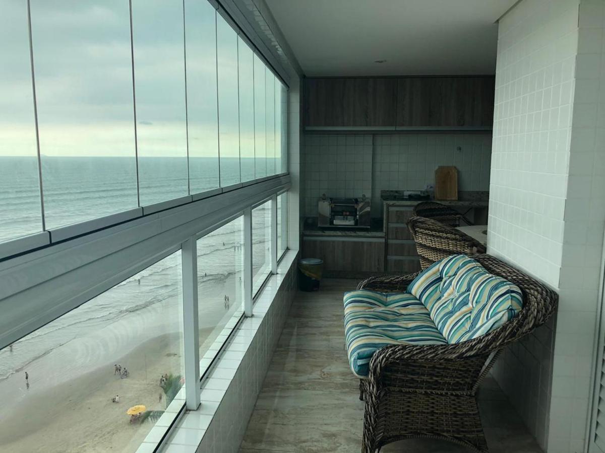 Mongagua Com Vista Para O Mar Pe Na Areia מראה חיצוני תמונה