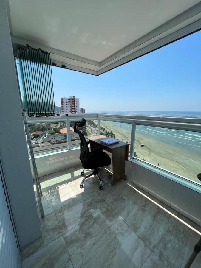 Mongagua Com Vista Para O Mar Pe Na Areia מראה חיצוני תמונה