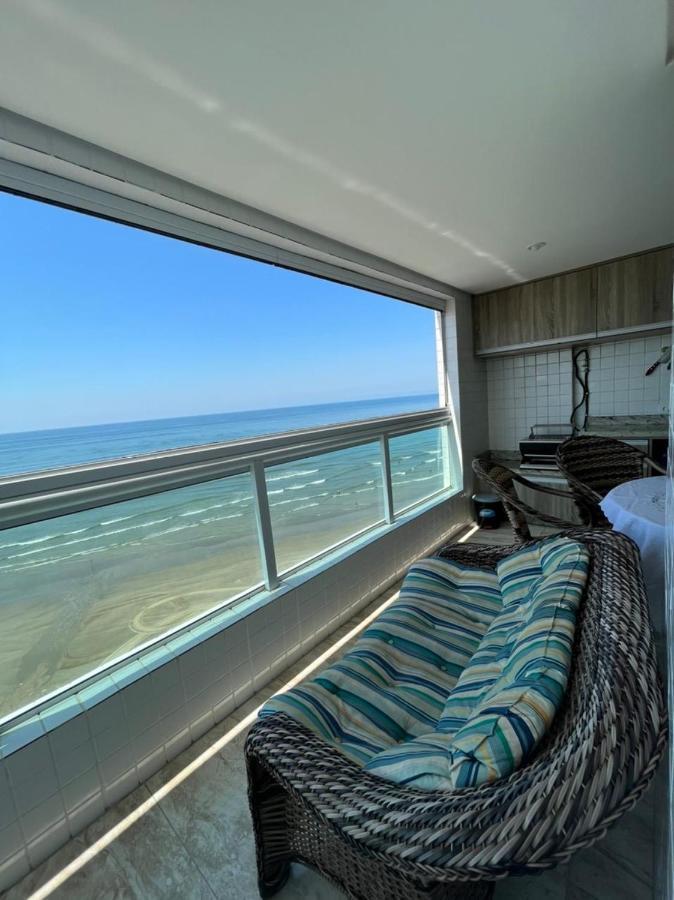 Mongagua Com Vista Para O Mar Pe Na Areia מראה חיצוני תמונה